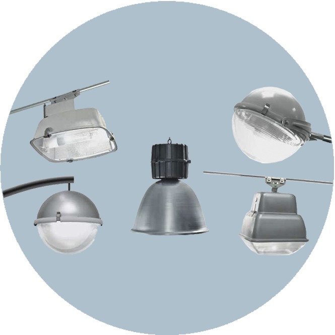 Светильник ламповый "Альфа" натриевый консольный