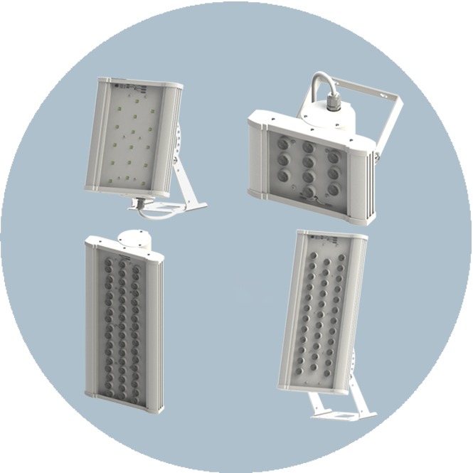 Светодиодные светильники уличного освещения BNL 35-80W / Г / Ф