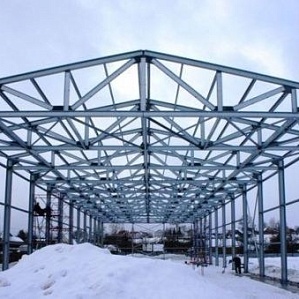 Проект быстровозводимого ангара из ЛМК 6х18 м - 108 м2