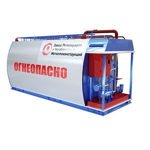 Контейнеры для хранения топлива КХТ-10х2.1.2 закрытый бак, открытый техотсек 10+10 м3