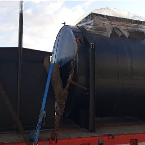 Двустенный горизонтальный резервуар РГСД-3 м3